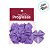 Lacinho de Fita de Cetim Lilas 22mm - 5cm - Cor 245 - 12 unidades - Progresso - Rizzo - Imagem 2