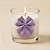 Lacinho de Fita de Cetim Lilas 22mm - 5cm - Cor 245 - 12 unidades - Progresso - Rizzo - Imagem 1