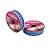 Fita de Cetim 10m x 15mm - Cor 214 - Xadrez Azul Royal - Rolo 10 metros  - 1 unidade - Progresso - Rizzo - Imagem 1