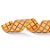 Fita de Cetim Estampa Toy Story Xadrez Laranja - 6,3cm x 914cm - 1 unidade - Cromus - Rizzo - Imagem 1