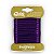 Fita em Cetim - Cor 675 Violeta - 10 m x 4 mm - 1 unidade - Fitas Progresso - Rizzo - Imagem 1