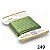 Fita em Cetim - Cor 249 Verde Militar - 10 m x 4 mm - 1 unidade - Fitas Progresso - Rizzo - Imagem 1