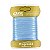 Fita em Cetim - Cor 246 Azul Celeste - 10 m x 4 mm - 1 unidade - Fitas Progresso - Rizzo - Imagem 1