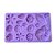 Molde de Silicone - Folhas e Flores - 8,5cm - 1 unidade - Prime Chef - Rizzo - Imagem 1