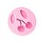 Molde de Silicone Cereja S1414 - 1 unidade - Molds Planet - Rizzo - Imagem 1
