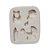 Molde De Silicone - 1679 - Kit Bebe - 1 unidade - Mazulli - Rizzo - Imagem 1