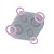 Molde de silicone Mini Aliança Ref. 42 Flexarte Rizzo Confeitaria - Imagem 1