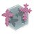 Molde de silicone Par de cruzes 1 Ref. 255 Flexarte - Imagem 1