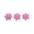 Molde de silicone Trio de Florzinhas Ref. 305 Flexarte - Imagem 2