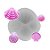 Molde de silicone Quarteto de conchas Ref. 145 Flexarte - Imagem 1