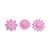 Molde de silicone Trio de Flores Ref. 114 Flexarte - Imagem 2
