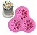 Molde de silicone Margaridas S102 Molds Planet Rizzo Confeitaria - Imagem 1