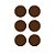 Adesivo Pontinho Bronze - 1,5x1,5cm - 100 unidades - Stickr - Rizzo - Imagem 4