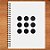 Adesivo Pontinho Preto - 1,5x1,5cm - 100 unidades - Stickr - Rizzo - Imagem 1
