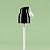 Válvula Pump - Preta - Rosca 18/400 - 4cm - 1 unidade - Rizzo - Imagem 1