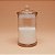Pote de Vidro com Tampa - 7,5x15cm - 350ml - 1 unidade - Rizzo - Imagem 1