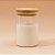 Pote de Vidro Hermético com Tampa de Bambu - 11x7cm - 250ml - 1 unidade - Rizzo - Imagem 1