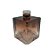 Frasco para Perfumaria de Vidro Cubo - Marrom /Cr Degrade - 250ml - 1 unidade - Rizzo - Imagem 2