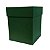 Caixa Rígida Luxo Premium - Verde Escuro - 16cm x 16cm x 20cm - Rizzo - Imagem 1