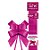 Laço Fácil de Fita de Cetim - Rosa Neon - 22mm - 5 unidades - Progresso - Rizzo - Imagem 2