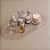 Bandeja Esfera Acrílica Durável Oval - Cristal - 25x13cm - 1 unidade - Rizzo - Imagem 1