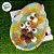 Bandeja de Metal Decorativa de Páscoa - Ovos Coloridos - 26x18x3cm - 1 unidade - Rizzo - Imagem 3