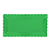 Bandeja Retangular Plástico Liso Verde - 16x30cm - 1 Un - Rizzo - Imagem 1