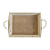 Bandeja Retangular de Vime 63 x 40 x 13 cm 1 unidade - Rizzo - Imagem 3