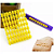 Molde de Plástico - Alfabeto & Números - Amarelo - 1 UN - Rizzo - Imagem 2