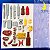 Forma de Acetato Apliques Churrasco Ref 873 Porto Formas Rizzo - Imagem 1