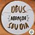 Tag Redonda "Deus Abençoe Seu Dia" Com Sisal - 5x5cm - 15 unidades - Stickr - Rizzo - Imagem 2