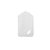 Tag Decorativa Cenoura de Páscoa Branco - 5,5x9cm - 5 unidades - Rizzo - Imagem 1