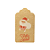 Tag Natalina - Papai Noel Feliz Natal - 10 UN - Massai - Rizzo - Imagem 1