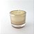 Vela Aromática - Vanilla (Baunilha) - Dourada Redonda - 1 Unidade - Cromus Natal - Rizzo - Imagem 1