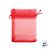 Saquinho de Organza - Vermelho - 10 unidades - Rizzo - Imagem 2
