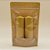 Saco de Papel Kraft Frente Transparente Stand Up Pouch Zip 18x26x4cm - Hermético e Impermeável Dentro e Fora - 50 un - Imagem 1