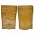 Saco de Papel Kraft Frente Transparente Stand Up Pouch Zip 9x14x3cm - Hermético e Impermeável Dentro e Fora - 50 un - Imagem 3