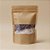 Saco de Papel Kraft com Visor Stand Up Pouch Zip 12x20cm - Hermético Fosco p Fora Impermeável p dentro - 10 un - Rizzo - Imagem 1