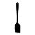 Espátula Pão Duro de Silicone - Preto - 21cm - 1 unidade - Mimo Style - Rizzo - Imagem 1