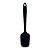 Espátula de Silicone - Preto - 21cm - 1 unidade - Mimo Style - Rizzo - Imagem 1