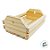 Caixote de Madeira Crú - 16x12x7cm - 1 Unidade - Rizzo - Imagem 2