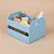 Mini Caixote de Plástico - Azul Bebê - 12x7cm - 1 unidade - Rizzo - Imagem 1