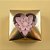 Caixa Para Doce Com Visor De Coração - 5,5x5x3cm - Ouro - 10 unidades - Assk - Rizzo - Imagem 1