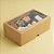 Caixa com Visor S17 (25cm x 15cm x 8cm) Kraft - 10 unidades - Assk - Rizzo - Imagem 1