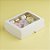 Caixa com Visor S18 (11,5cm x 15,5cm x 3,5cm) Branca - 10 unidades - Assk - Rizzo - Imagem 1
