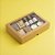 Caixa com Visor S4 (14cm x 20cm x 4cm) Kraft - 10 unidades - Assk - Rizzo - Imagem 1