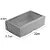 Caixa com Visor S20 (22cm x 11,7cm x 4,5cm) Branca - 10 unidades - Assk - Rizzo - Imagem 2