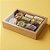 Caixa com Visor S20 (22cm x 11,7cm x 4,5cm) Kraft 10 unidades Assk Rizzo Embalagens - Imagem 1
