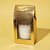 Caixa Sacolinha com Visor P (7,5cm x 19m x 6cm) Dourada - 10 unidades - Assk - Rizzo - Imagem 1