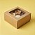 Caixa Gaveta com Visor Nº1 (8cm x 8cm x 4cm) Kraft - 10 unidades - Assk - Rizzo - Imagem 1